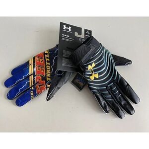 Under Armour UA Blur‎ Limited Top Speed Full Throttle Football Gloves Men Size S